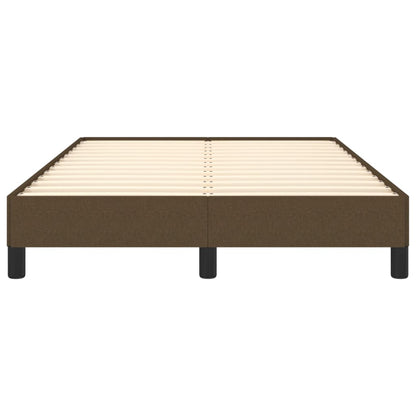 Giroletto senza Materasso Marrone Scuro 120x200 cm Tessuto - homemem39