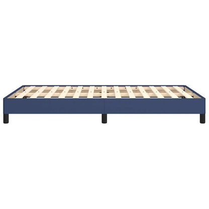 Giroletto senza Materasso Blu 120x200 cm in Tessuto