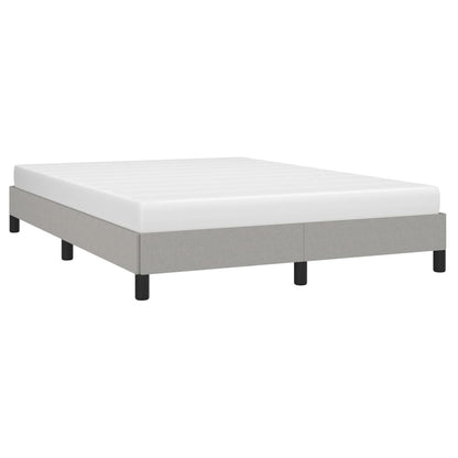 Giroletto senza Materasso Grigio Chiaro 140x190 cm Tessuto | homemem39