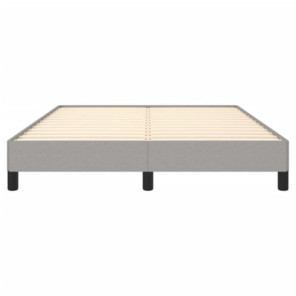 Giroletto senza Materasso Grigio Chiaro 140x190 cm Tessuto | homemem39