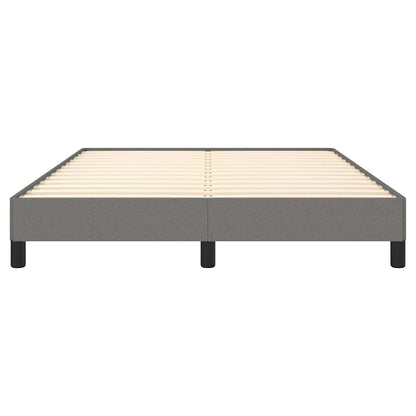 Giroletto senza Materasso Grigio Scuro 140x200 cm Tessuto