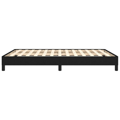 Giroletto senza Materasso Nero 140x200 cm in Tessuto - homemem39