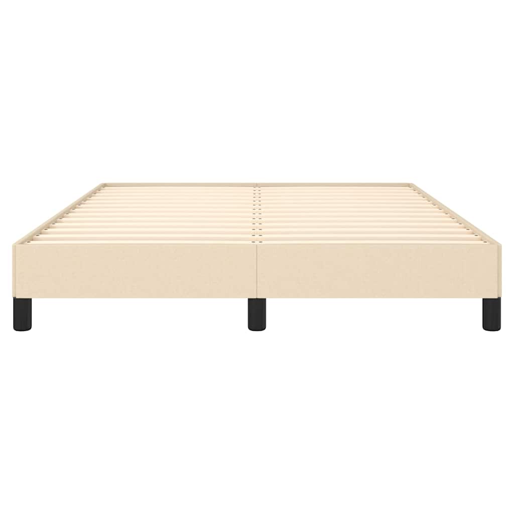 Giroletto senza Materasso Crema 140x200 cm in Tessuto