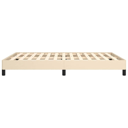 Giroletto senza Materasso Crema 140x200 cm in Tessuto