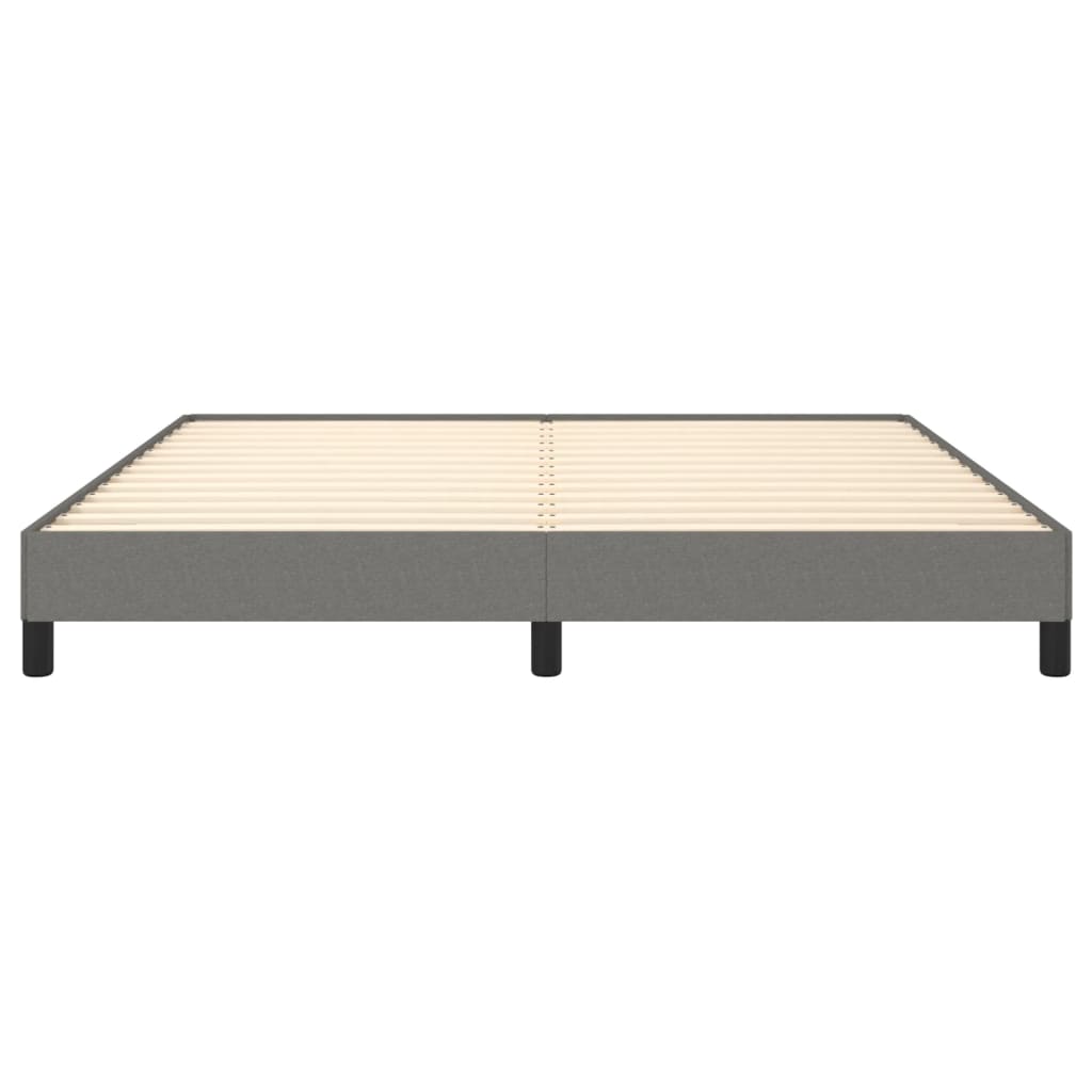 Giroletto senza Materasso Grigio Scuro 180x200 cm Tessuto | homemem39