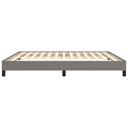 Giroletto senza Materasso Grigio Scuro 180x200 cm Tessuto