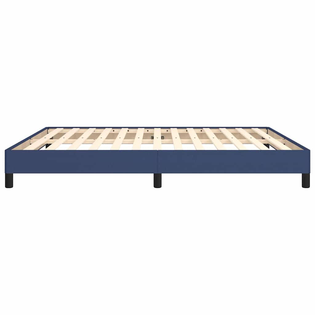 Giroletto senza Materasso Blu 180x200 cm in Tessuto