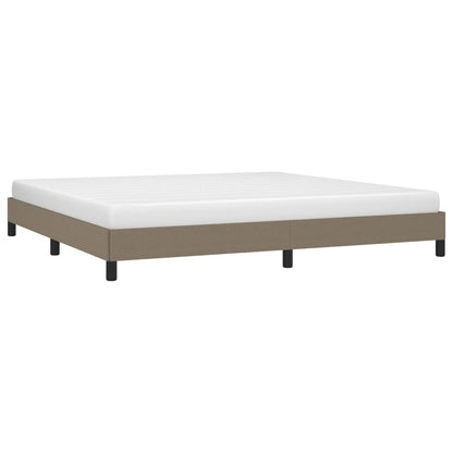 Tortora bed frame 200x200 cm in fabric