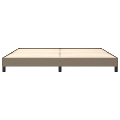 Giroletto senza Materasso Tortora 200x200 cm in Tessuto