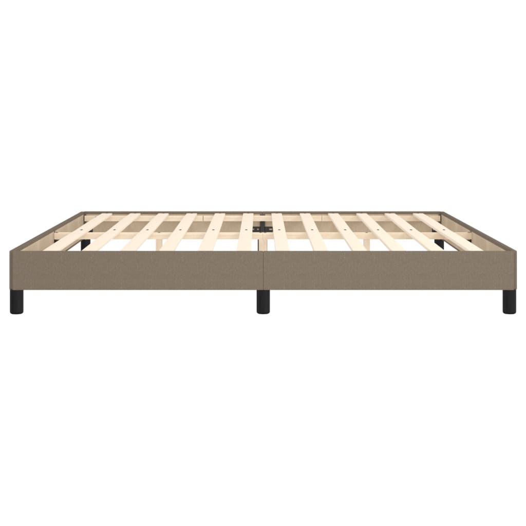 Tortora bed frame 200x200 cm in fabric