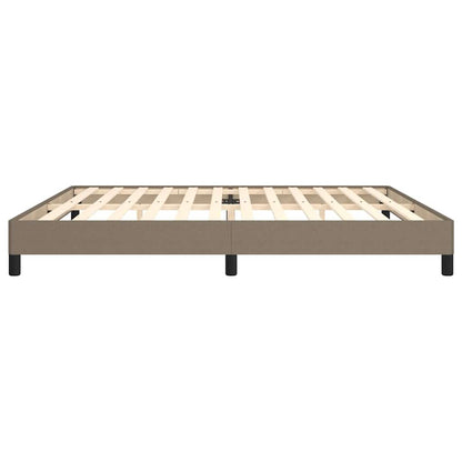 Giroletto senza Materasso Tortora 200x200 cm in Tessuto