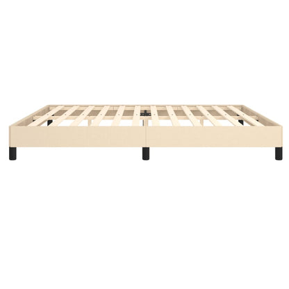 Giroletto senza Materasso Crema 200x200 cm in Tessuto - homemem39