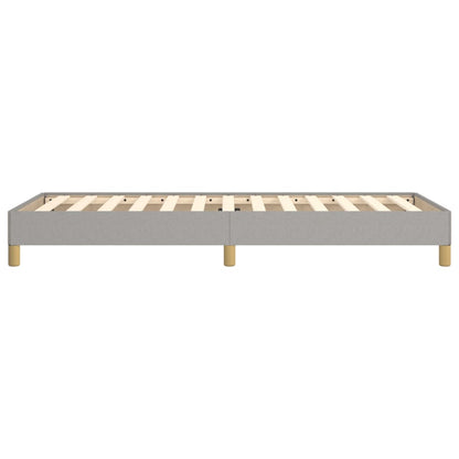 Giroletto senza Materasso Grigio Chiaro 80x200 cm Tessuto - homemem39