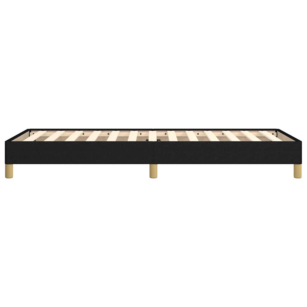 Giroletto senza Materasso Nero 80x200 cm Tessuto