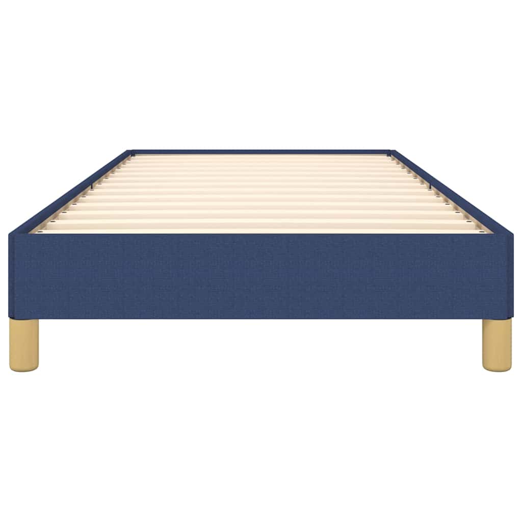 Giroletto senza Materasso Blu 80x200 cm in Tessuto
