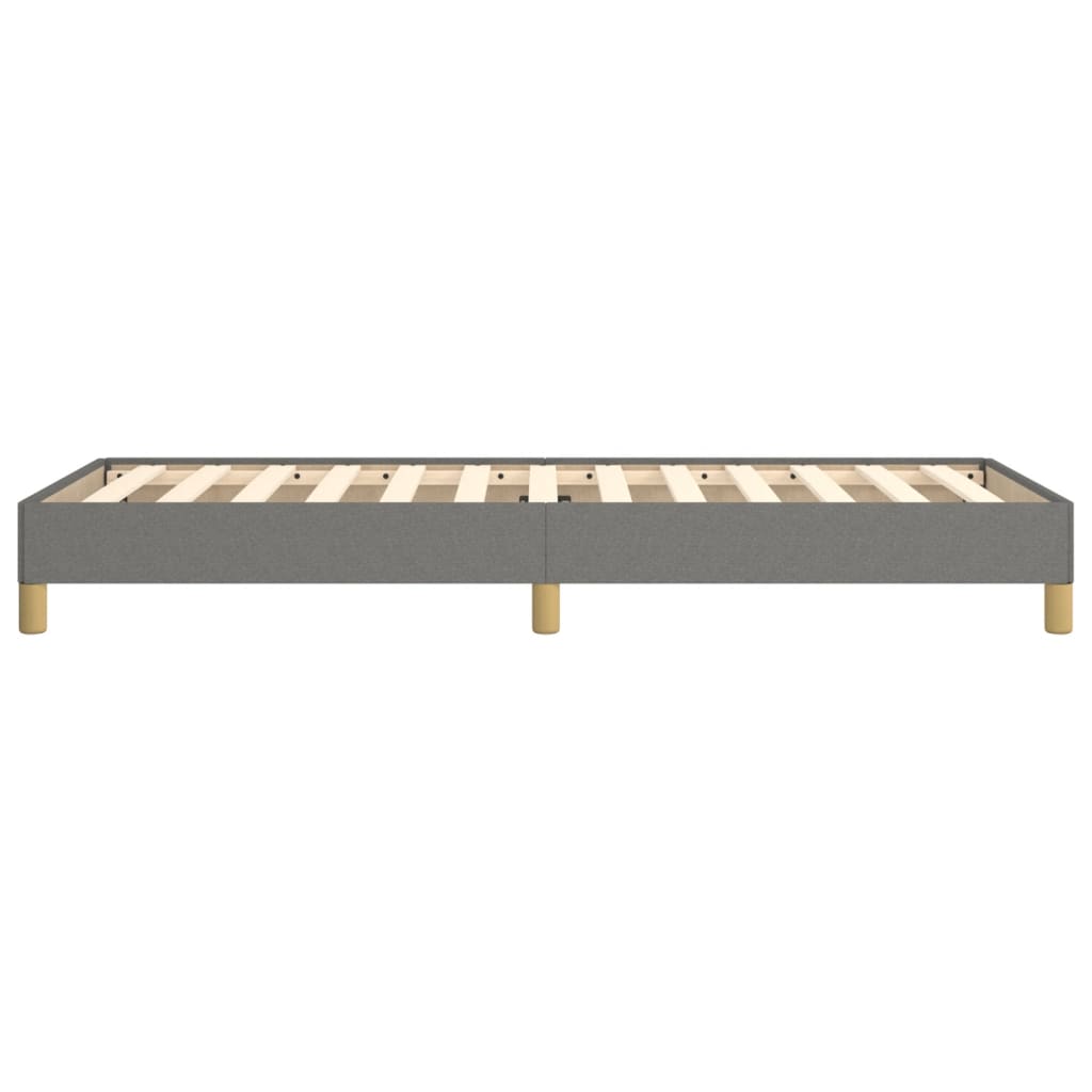 Giroletto senza Materasso Grigio Scuro 90x190 cm Tessuto - homemem39