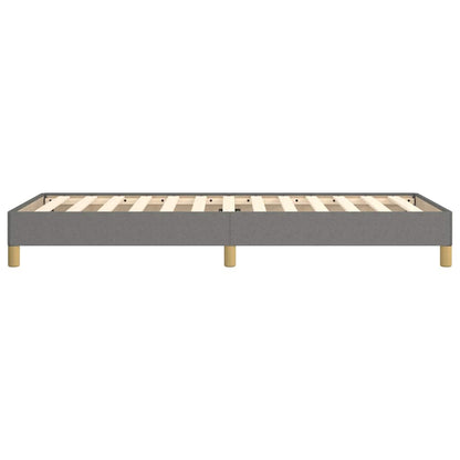 Giroletto senza Materasso Grigio Scuro 90x190 cm Tessuto