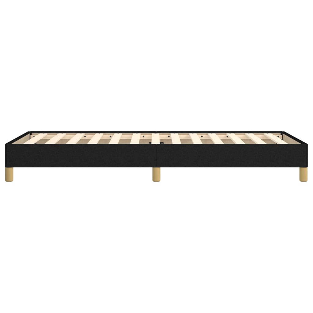 Giroletto senza Materasso Nero 90x200 cm in Tessuto | homemem39