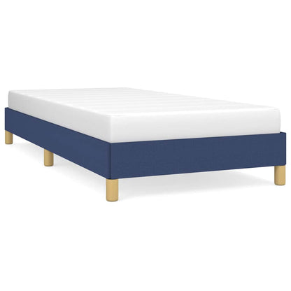 Giroletto senza Materasso Blu 90x200 cm in Tessuto