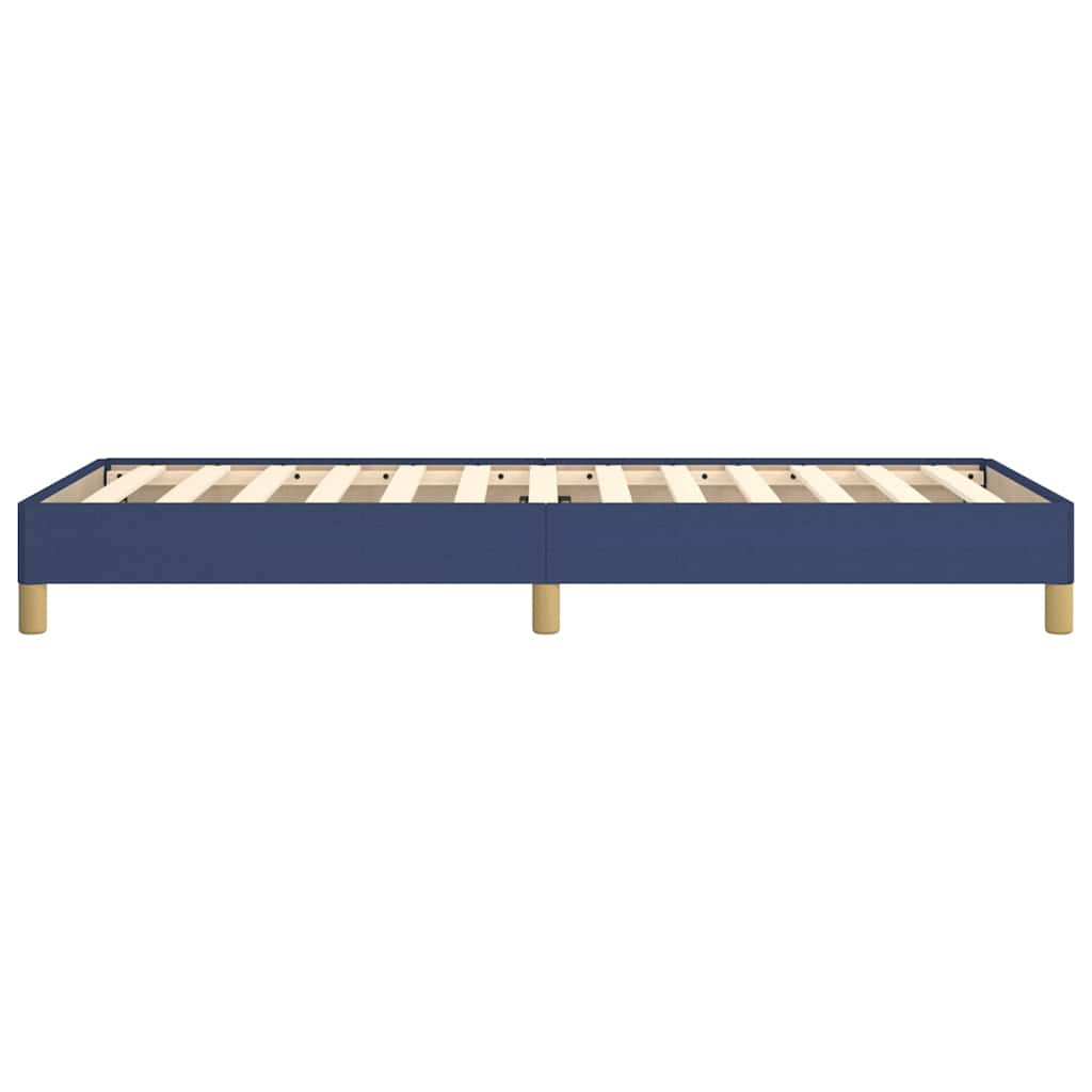 Giroletto senza Materasso Blu 90x200 cm in Tessuto