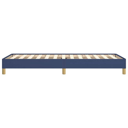 Giroletto senza Materasso Blu 90x200 cm in Tessuto