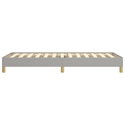 Giroletto senza Materasso Grigio Chiaro 100x200 cm Tessuto - homemem39