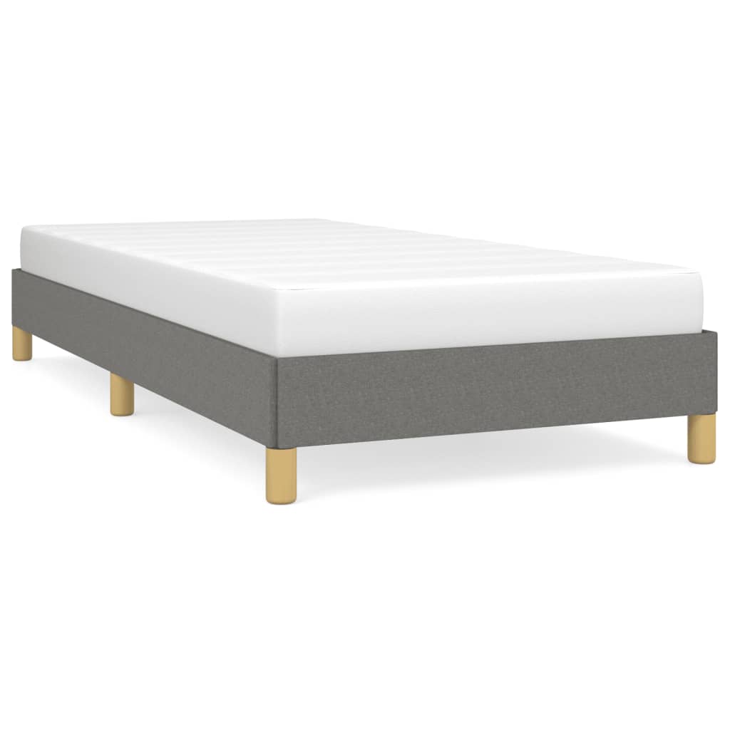 Giroletto senza Materasso Grigio Scuro 100x200 cm Tessuto | homemem39