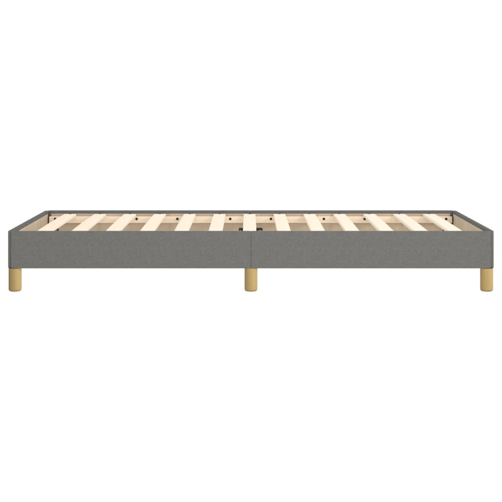 Giroletto senza Materasso Grigio Scuro 100x200 cm Tessuto | homemem39