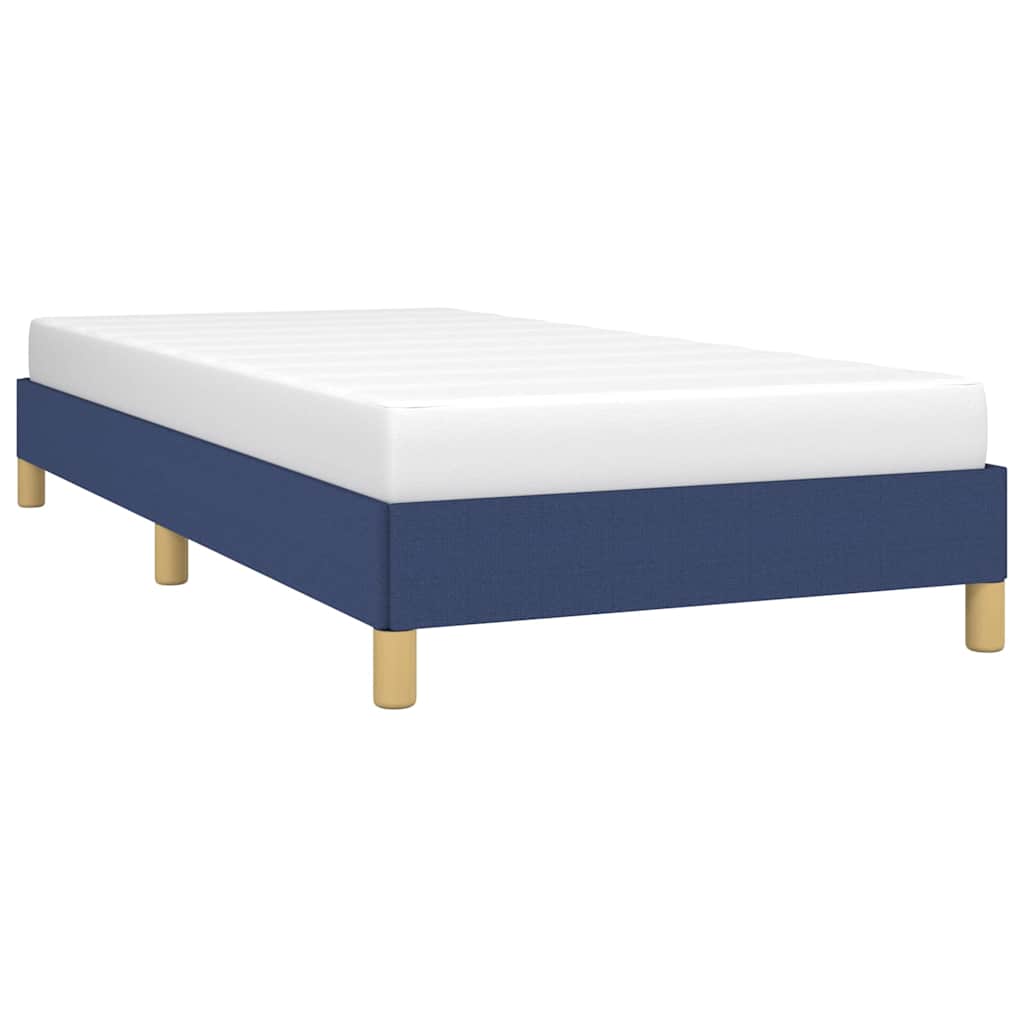 Giroletto senza Materasso Blu 100x200 cm in Tessuto