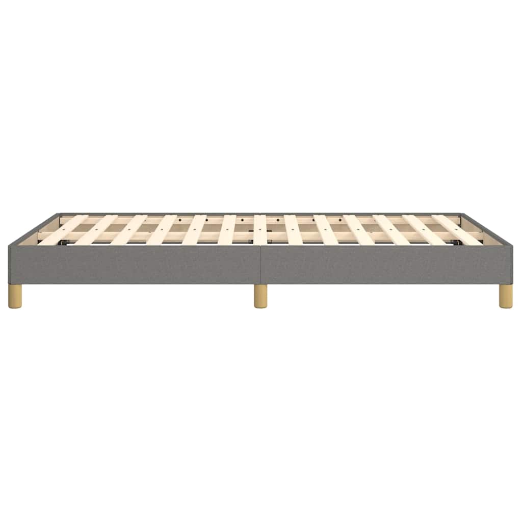 Giroletto senza Materasso Grigio Scuro 120x200 cm Tessuto