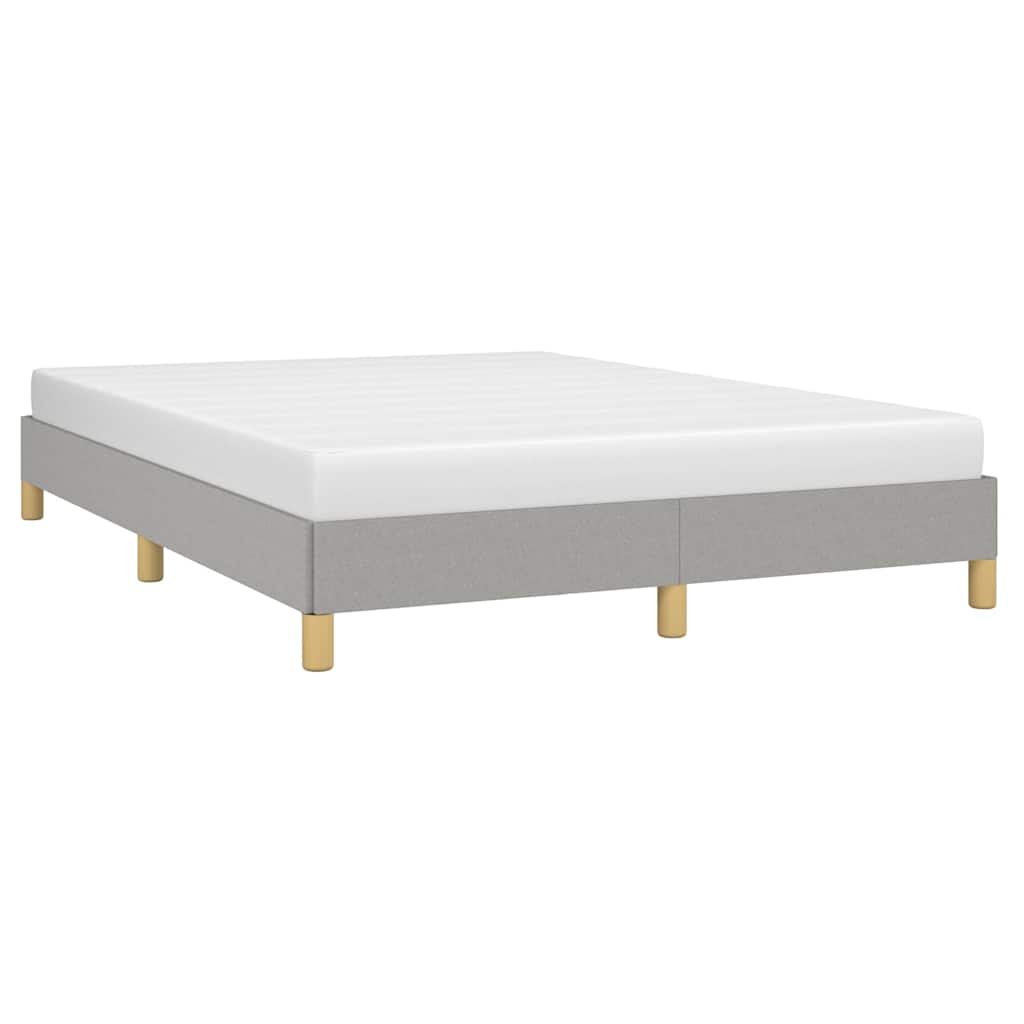Giroletto senza Materasso Grigio Chiaro 140x200 cm Tessuto