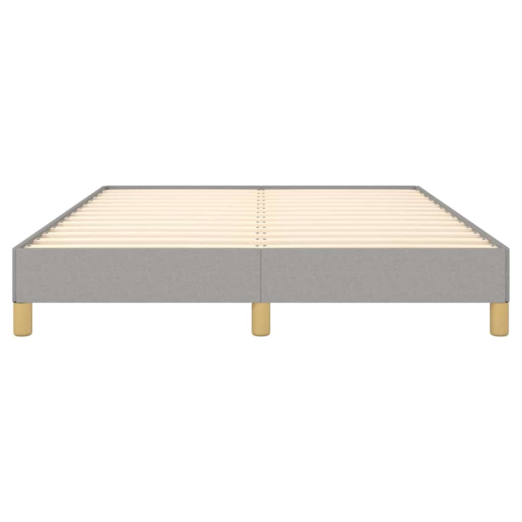 Giroletto senza Materasso Grigio Chiaro 140x200 cm Tessuto