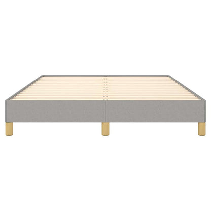 Giroletto senza Materasso Grigio Chiaro 140x200 cm Tessuto