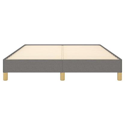 Giroletto senza Materasso Grigio Scuro 140x200 cm Tessuto