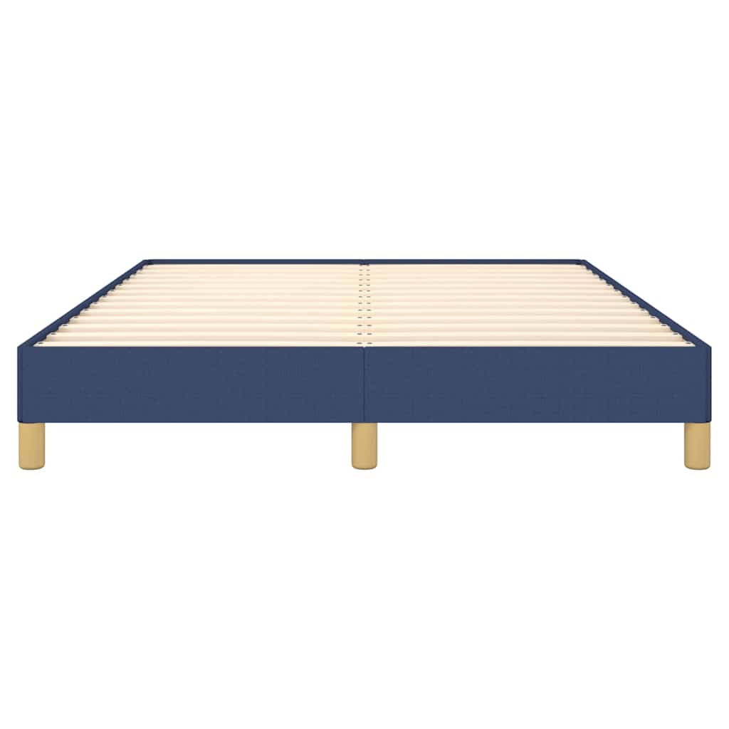 Giroletto senza Materasso Blu 140x200 cm in Tessuto