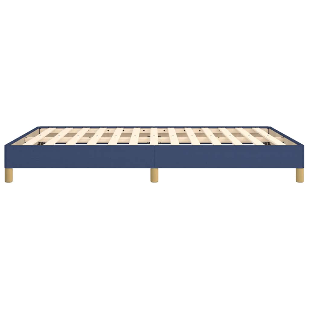 Giroletto senza Materasso Blu 140x200 cm in Tessuto