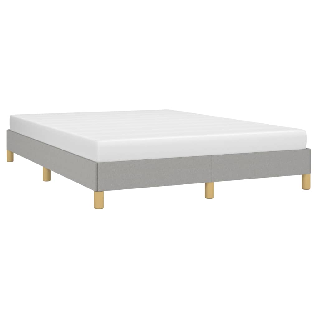 Giroletto senza Materasso Grigio Chiaro 160x200 cm Tessuto | homemem39