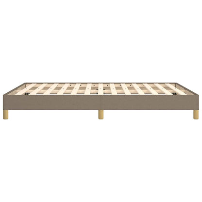 Giroletto senza Materasso Tortora 160x200 cm in Tessuto