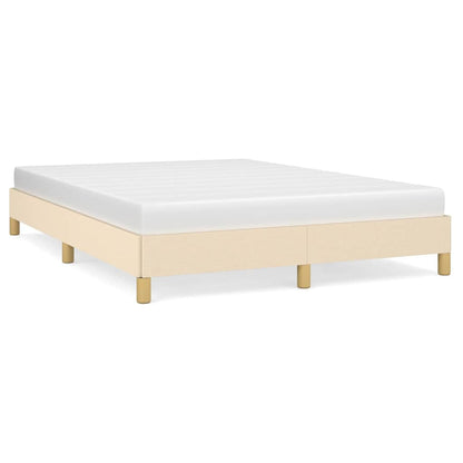 Giroletto senza Materasso Crema 160x200 cm in Tessuto