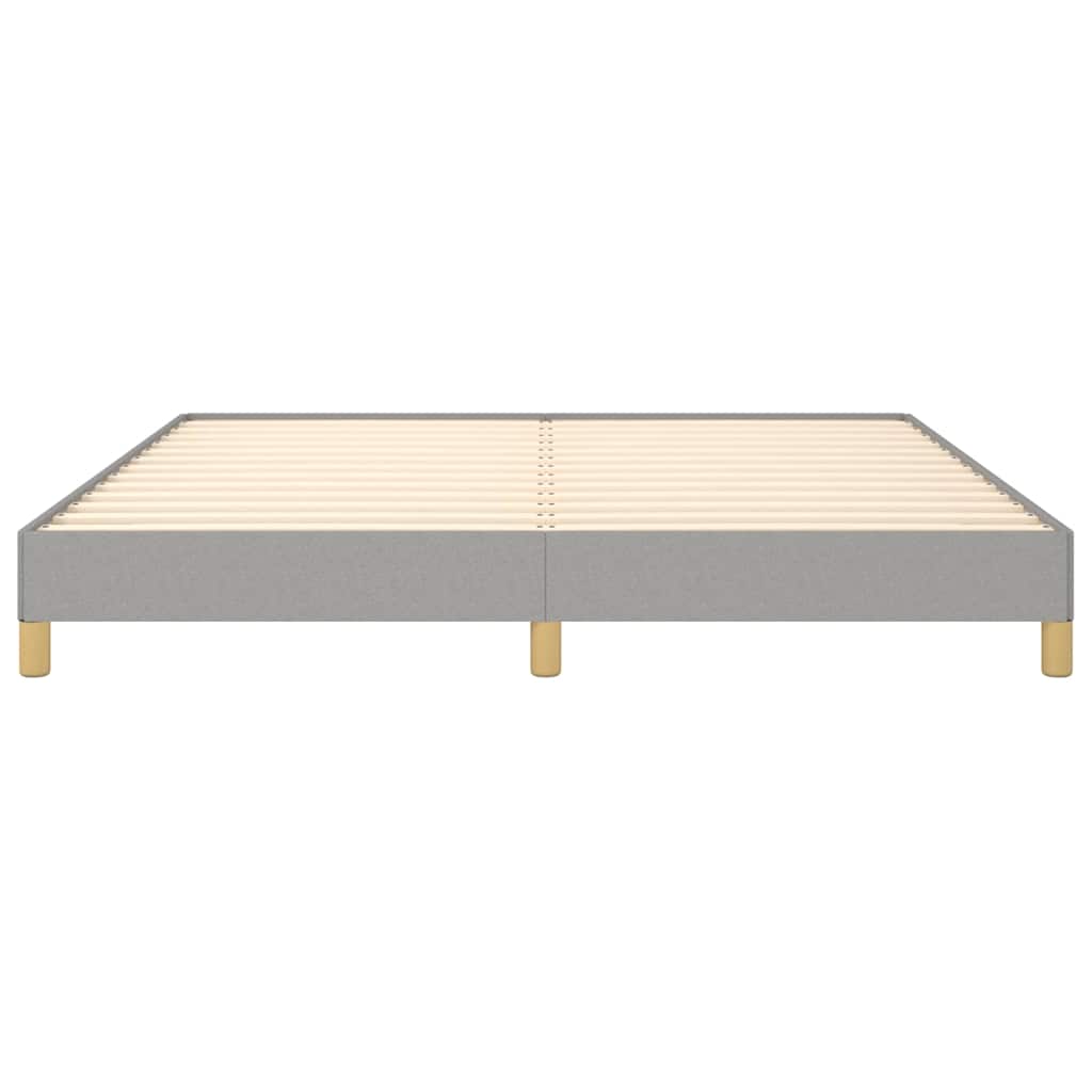Giroletto senza Materasso Grigio Chiaro 180x200 cm Tessuto