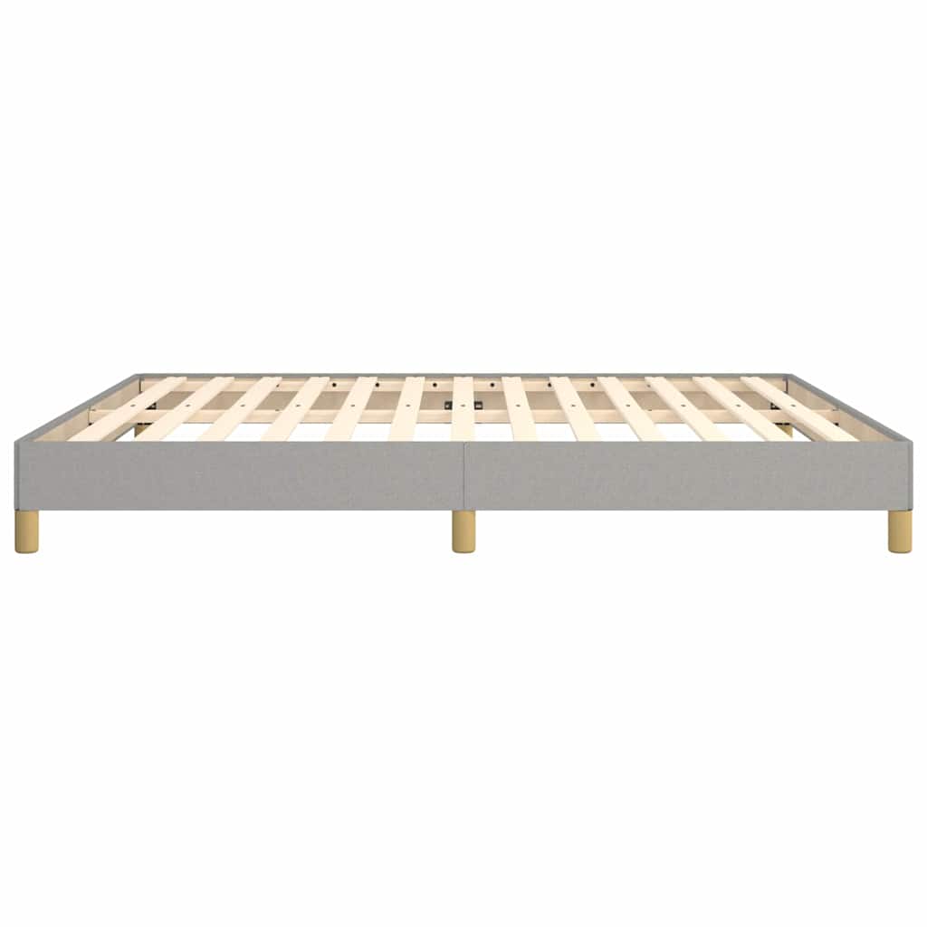 Giroletto senza Materasso Grigio Chiaro 180x200 cm Tessuto