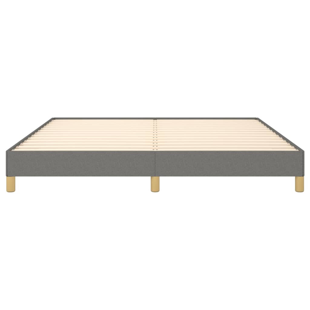 Giroletto senza Materasso Grigio Scuro 180x200 cm Tessuto - homemem39