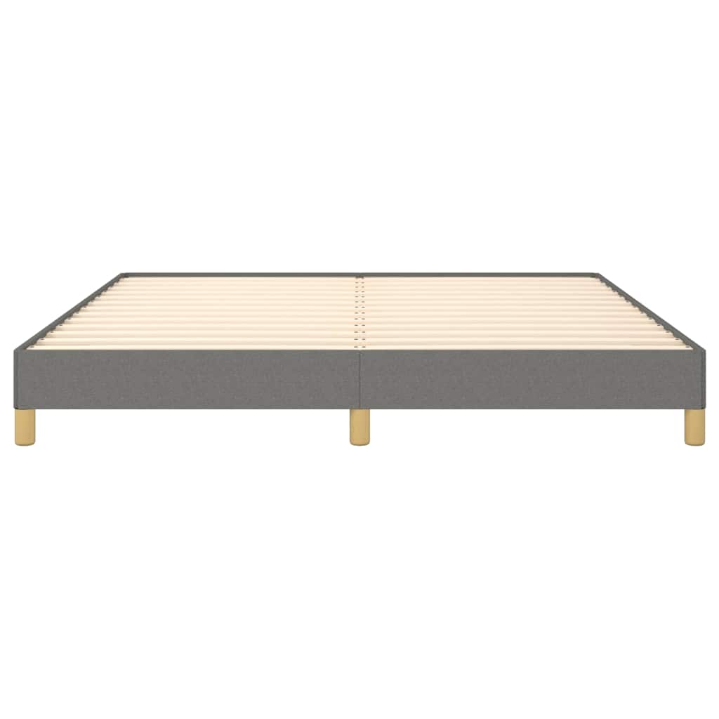 Giroletto senza Materasso Grigio Scuro 180x200 cm Tessuto