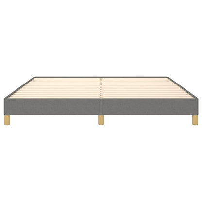 Giroletto senza Materasso Grigio Scuro 180x200 cm Tessuto