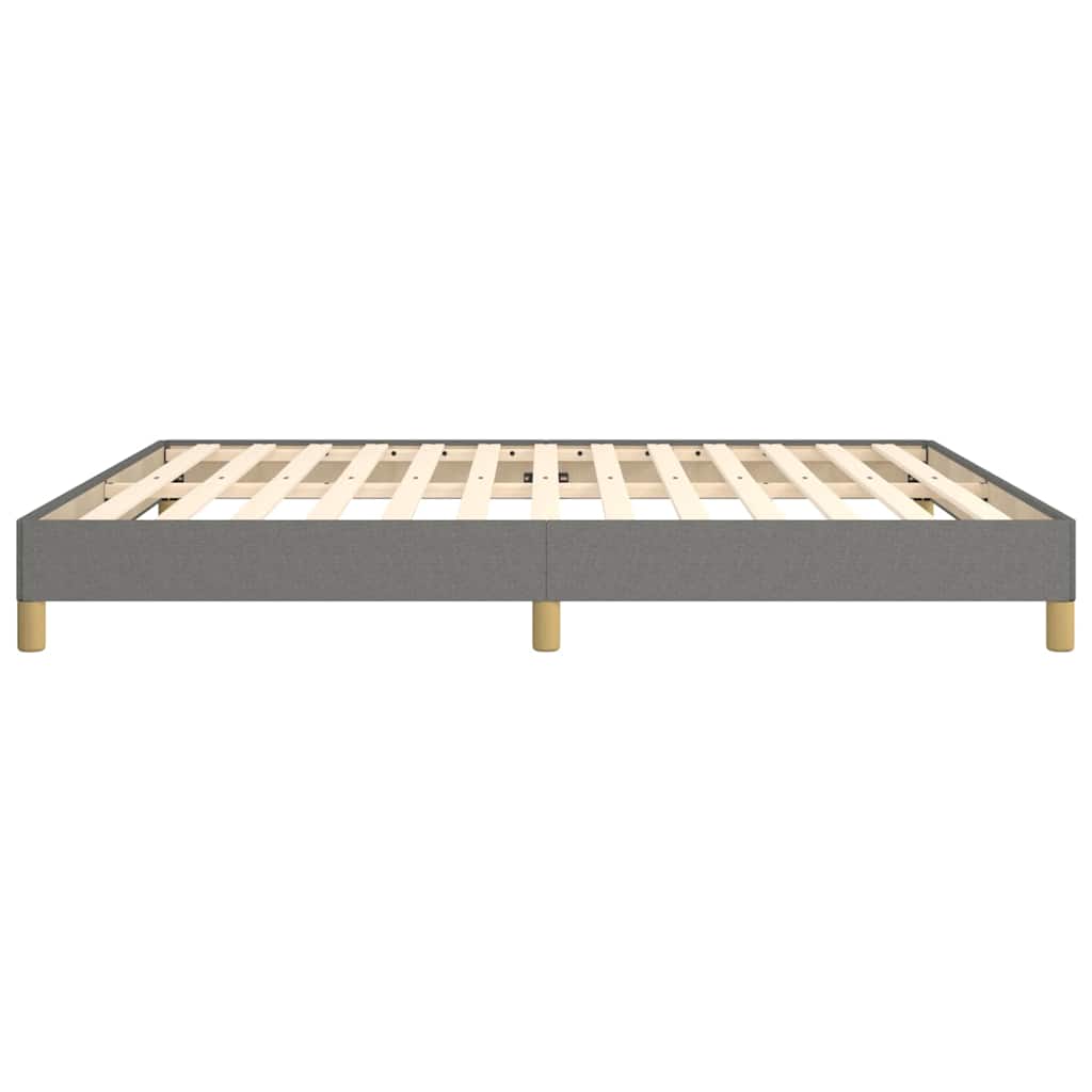Giroletto senza Materasso Grigio Scuro 180x200 cm Tessuto