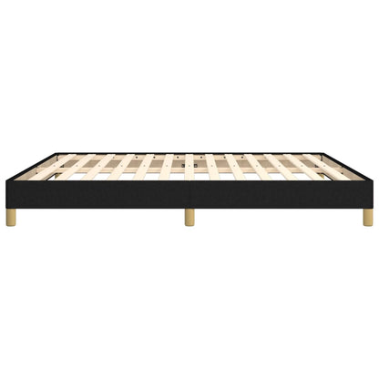 Giroletto senza Materasso Nero 180x200 cm in Tessuto - homemem39