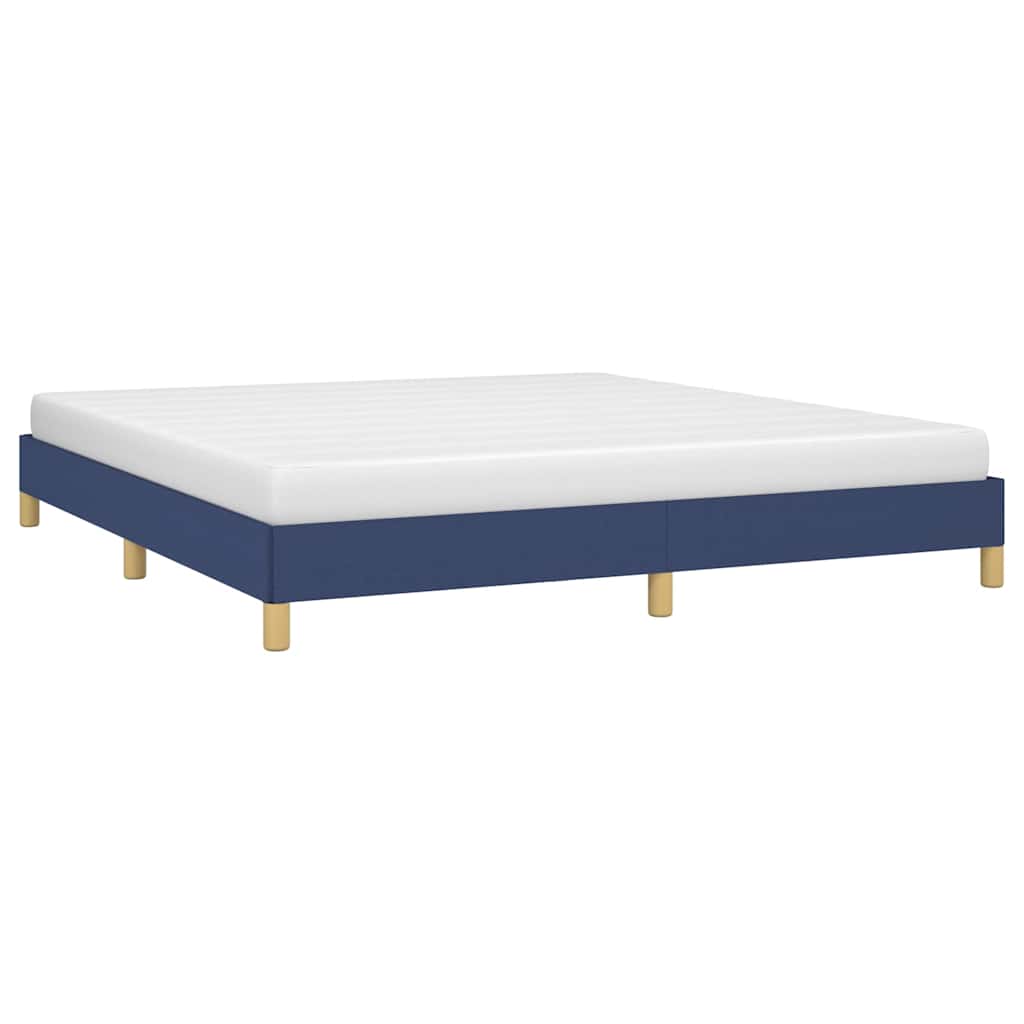 Giroletto senza Materasso Blu 180x200 cm in Tessuto