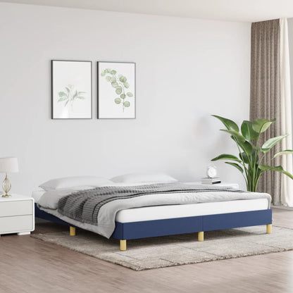 Giroletto senza Materasso Blu 180x200 cm in Tessuto | homemem39