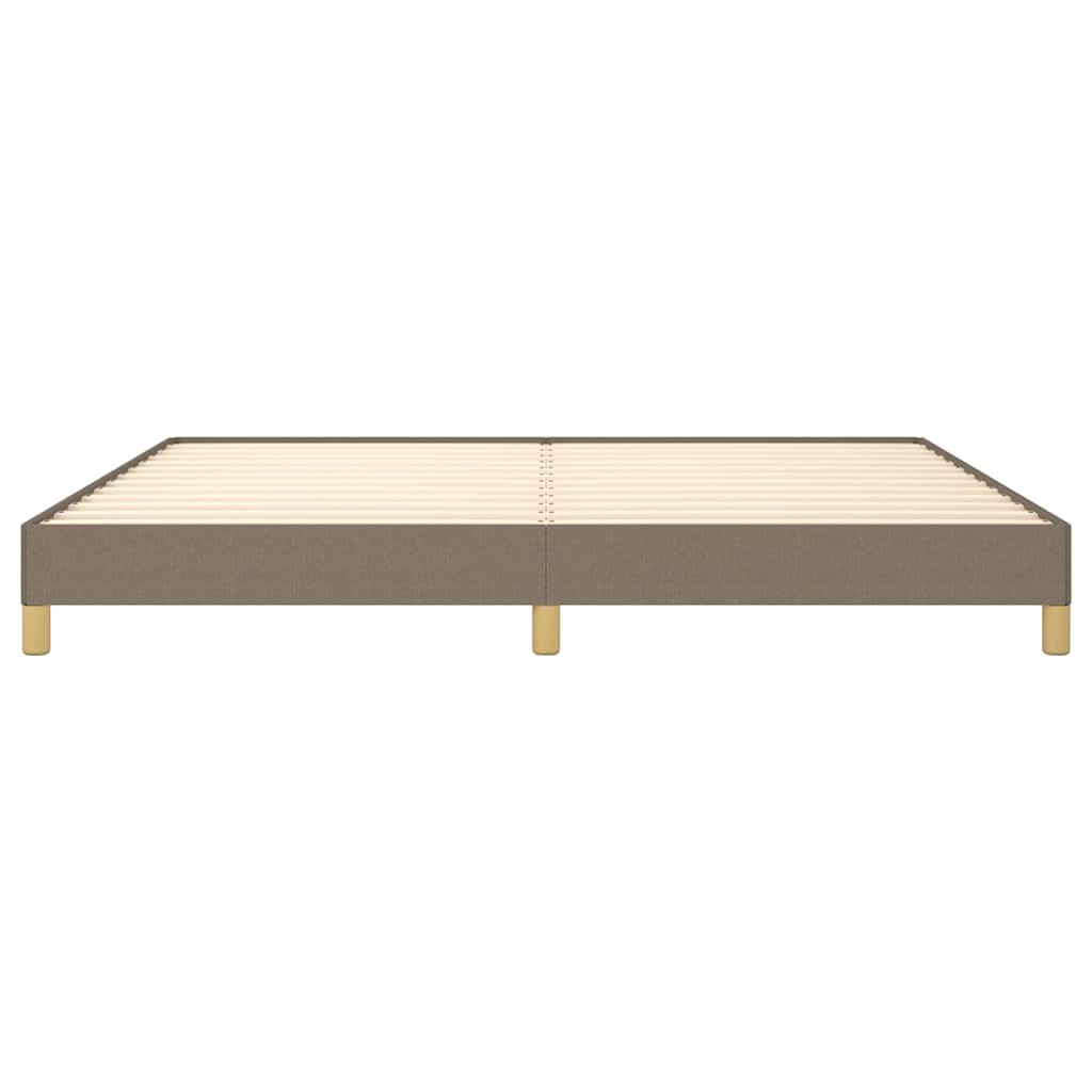Giroletto senza Materasso Tortora 200x200 cm in Tessuto