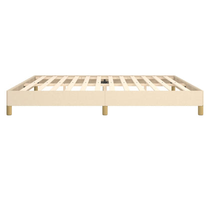 Giroletto senza Materasso Crema 200x200 cm in Tessuto - homemem39